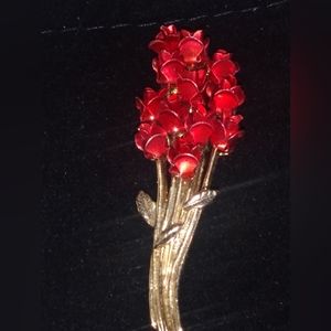 Rose brooch